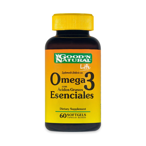 Suplemento Dietario Omega 3 500 mg Good Natural Frasco x 60 Cápsulas