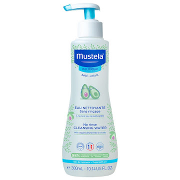 Solución Limpiadora Mustela Bebé Recién Nacido Sin Enjuague x 300 ml  