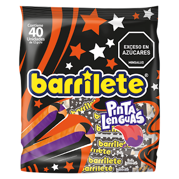 Dulces Barrilete   Pintalengua Paquete x 40 und  