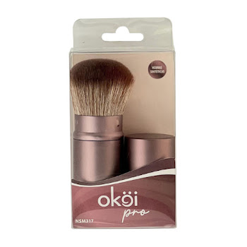 Brocha De Maquillaje Okoi Pro Retráctil  x 1 und  