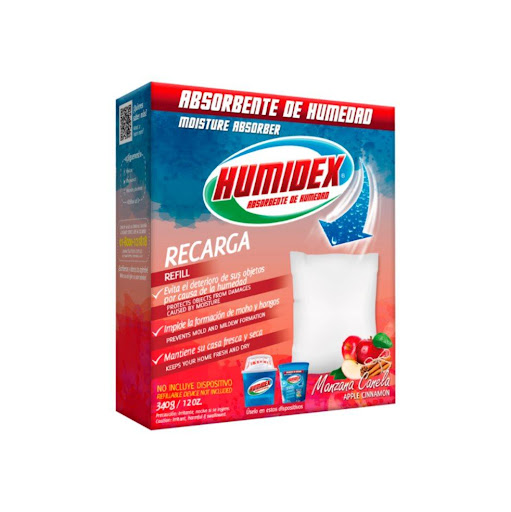 Humidex - Repuesto 340g - Manzana Canela HUMIDEX Caja x 1 und El producto contiene 340 gramos de granulado suelto con aroma manzana canela. 
Apto para el vaso cuadrado y para el vaso cónico. Vasos NO incluidos con este producto. 

Este producto también se encuen