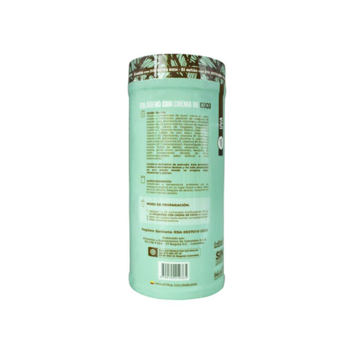 Colageno con crema de coco ZOI 1000 gr x 1 Es un suplemento nutricional en polvo formulado con colágeno hidrolizado y crema de coco, desarrollado para contribuir al cuidado integral de la piel, el cabello, las uñas y las articulaciones. Su com