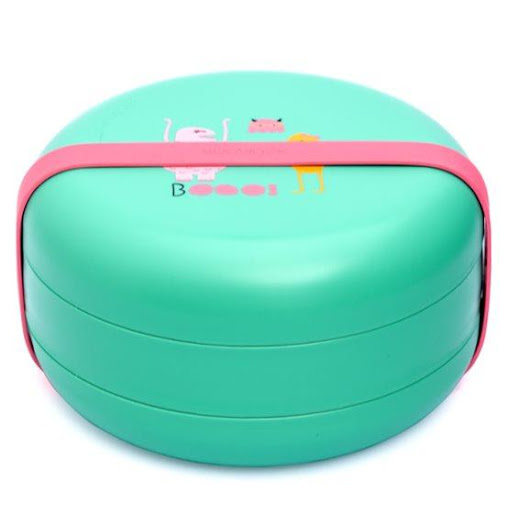 Suavinex Set de platos +4 Boo Verde Suavinex Caja x 1 Set de platos combinables ideal para llevar en el bolso.