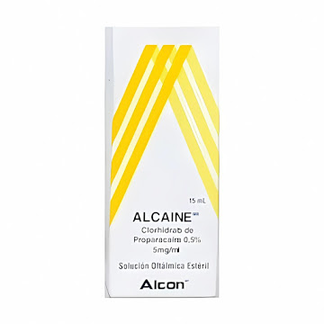Alcaine Clorhidrato de Proparacaina 0,5% 5mg Alcon Frasco x 15 ml  