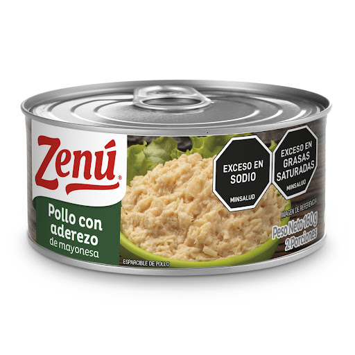 Pollo Zenú Pechuga Con Aderezo A Base De Mayonesa x 160 gr