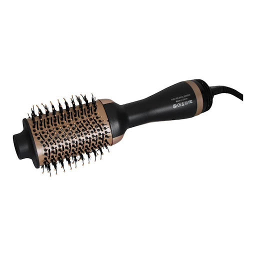 Cepillo Modelador Secado Rápido y Volumen GENERICO Unidad x 1 Transforma tu rutina de cuidado del cabello con nuestro innovador Cepillo Secador y Modelador Profesional. Diseñado para brindar un acabado de salón en la comodidad de tu hogar, este cepillo integra l