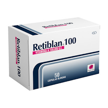 Retiblan Vitamina A 100.000ui Procaps Caja x 50 Cápsulas  