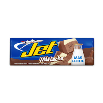 Chocolatina Jet Con Leche Y Calcio x 12 gr  