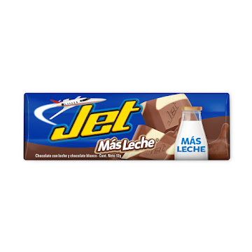Chocolatina Jet Con Leche Y Calcio x 12 gr  