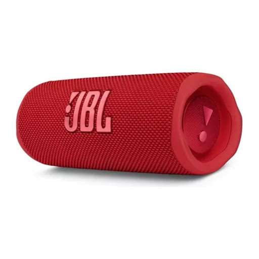Parlante JBL Flip 6 Rojo JBL Caja de carton x 1 Und El parlante JBL Flip 6 ofrece un sonido potente y equilibrado con tecnología JBL Original Pro Sound, su diseño portátil y resistente lo hace ideal para cualquier ocasión, cuenta con conectividad Bluet