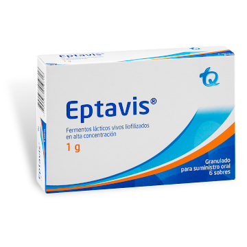 Eptavis Lactobacillus 1 gr Tecnoquímicas Caja x 6 Sobres  