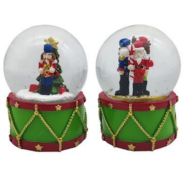 Adorno Bola de Nieve Navideña Mays Surtida x 1 und  