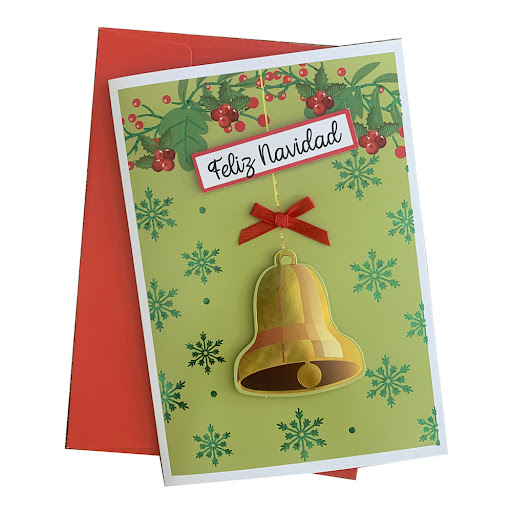 Tarjeta de Navidad Nico x 1 und 