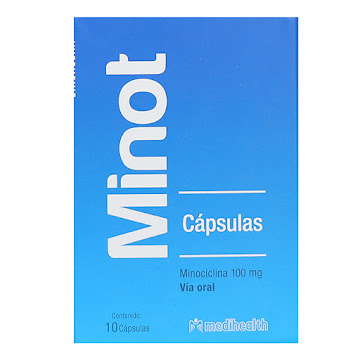 Minot 100 mg Caja x 10 Cápsulas  