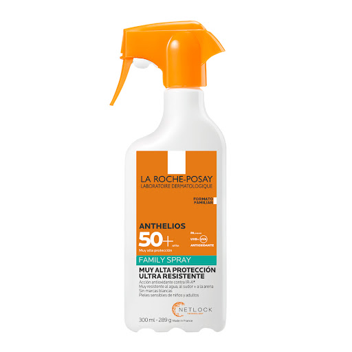 Protector Solar Corporal La Roche Posay Anthelios Family Spray Fps50 x 300 ml