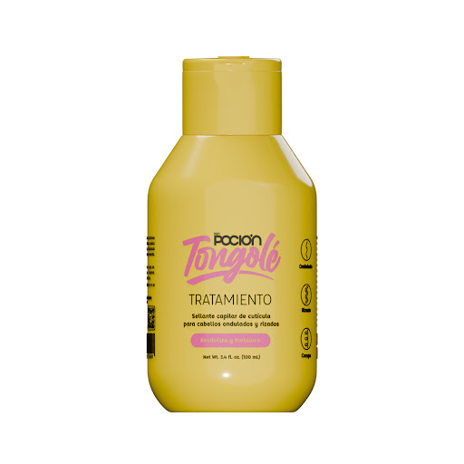 Tratamiento Pocion Para Rizos Tongolé Kit Viajero Botella x 100 ml