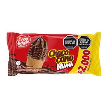 Helado Choco Cono Mini   Crem Helado x 60 gr  