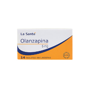 Olanzapina 5 mg La Santé Caja x 14 Tabletas  