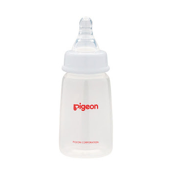 Tetero Flexible Pigeon 4   Oz Blanco 0m+ x 1 und  