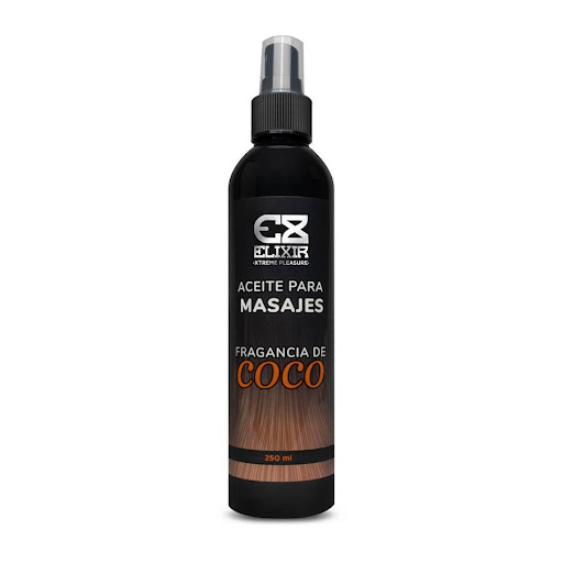 Aceite De Masajes Coco Elixir 250 ml Elixir Caja x 1 unidad - Contenido 250 ml x 1