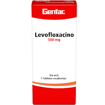 Levofloxacino Genfar 500mg Caja x 7 Tabletas  