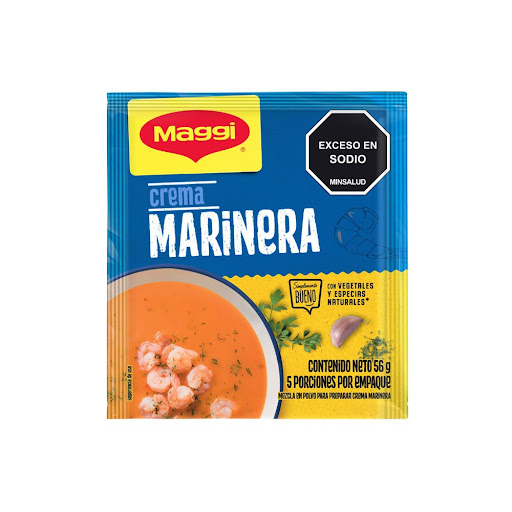 Crema Maggi Marinera Bolsa x 56 g