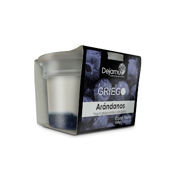 Yogurt Griego Dejamu Arándanos x 160 gr  