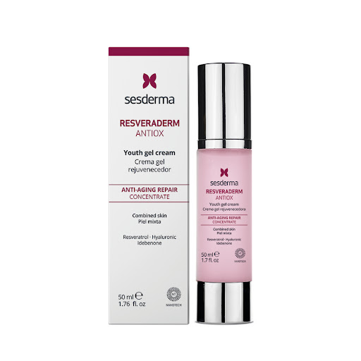 Crema Rejuvenecedora Sesderma Resveraderm Antiox Antienvejecimiento x 50 ml