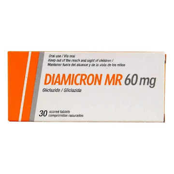 Diamicron MR Gliclazida 60 mg Servier Caja x 30 Comprimidos  