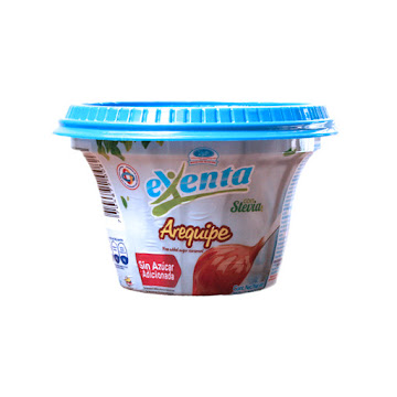 Arequipe Exenta Cero Azúcar Dulces Del Valle x 210 gr  