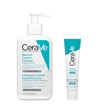Combo Cerave Control Imperfecciones Limpiador x 236 ml + Gel Facial x 40 ml  