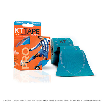 Cinta Kt Tape Pro Deportiva Elástica Sintética Turques Pre Cortada x 20  
