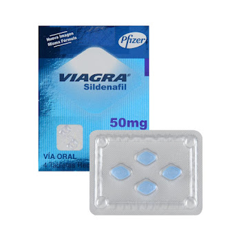 Viagra Sildenafil 50 mg Pfizer Caja x 4 Tabletas  