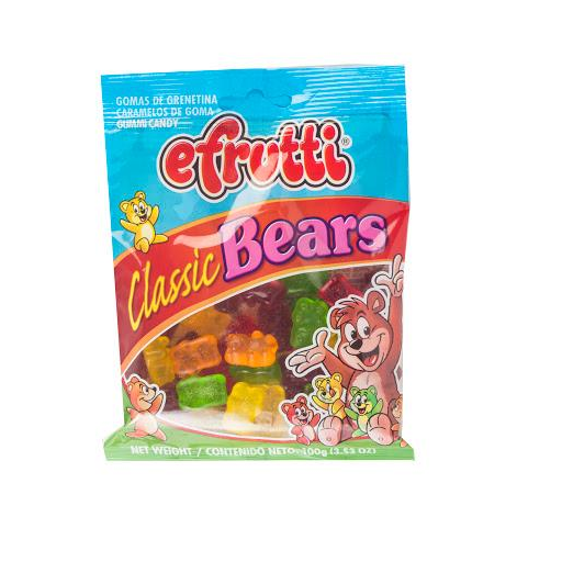 Gomas E.Frutti Gummi Bears Las Originales Importado Paquete x 100 gr