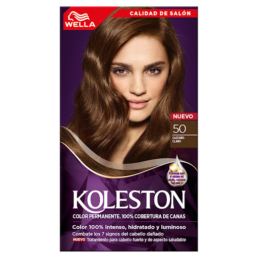 Kit Tinte Koleston   Castaño Claro # 50 x 70 ml