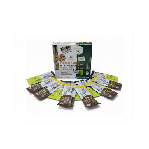 Rac de 12 barras gourmet y chocolate por 25g  Espiruland Pack por 12 und x 12 und Pack de 12 barras de 25g. Incluye 6 barras Gourmet de avena y 6 con chips de chocolate, todas potenciadas con espirulina. El snack saludable y energético ideal para tu día a día. ¡Pruébalas!