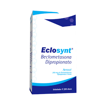 Eclosynt Beclometasona Dipropionato 250 mcg Faes Farma Inhalador x 200 dosis  