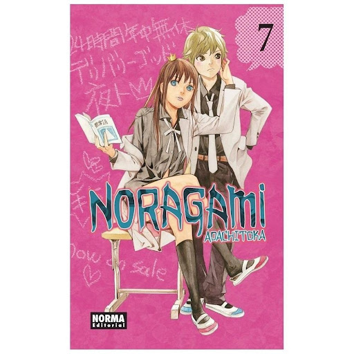 Noragami No. 7 Editorial Norma Libro x 1.0 NORAGAMI 07   Autores:Adachitoka  Colecciones:CÓMIC MANGA  Editoriales:NORMA Editorial  Series:NORAGAMI   HIYORI ESTÁ DECIDIDA A VIVIR COMO UNA ESTUDIANTE NORMAL, PERO YATO NO PIENSA LO MISMO...  Tras