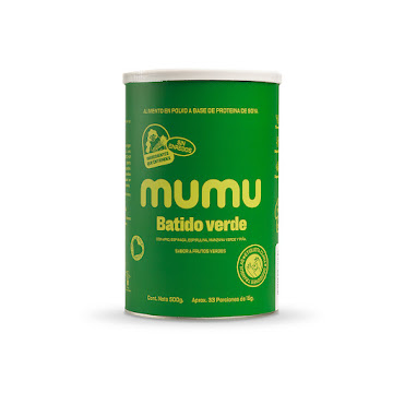 Batido Verde Mumu En Polvo Lata X 500 Gr  