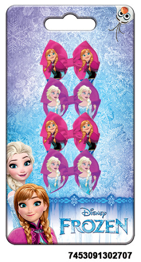 Ganchos De Clip Con Lazo Frozen Discaya x 4 und