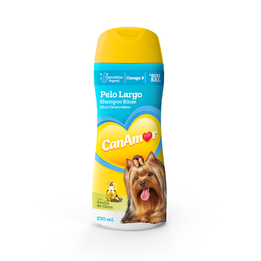 Shampoo Para Perro Can Amor Ph Neutro Con Aloe Vera x 230 ml