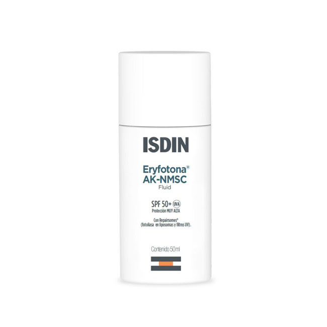 Protector Solar Eryfotona Ak Frasco Nmsc Fluid Isdin x 50 ml  