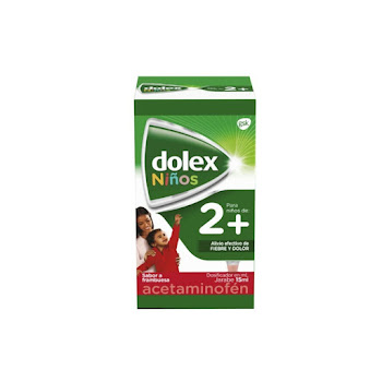 Dolex Niños 2+ Acetaminofén 160 mg Frasco x 90 ml  