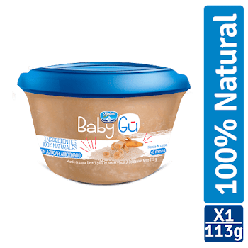 Mezcla De Cereales Baby Gu Alpina Pulpa De Banano +6meses x 113 gr  