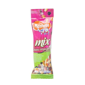 Pasabocas Manitoba Mix Frutos Tropicales Paquete x 40 gr  