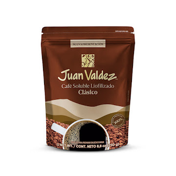 Café Juan Valdez Liofilizado Clásico Bolsa x 250 gr  