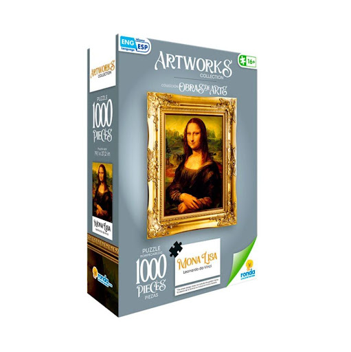 Juegos de mesa Rompecabezas X 1000 Pzas Obras De Arte Monalisa Ronda Ronda Caja x 1 Diviértete coleccionando nuestro rompecabezas, luego utilízalo como elemento decorativo.Incentiva la memoria, la creatividad, tolerancia, e imaginación.Colección Obras de Arte Escanea el código QR y o