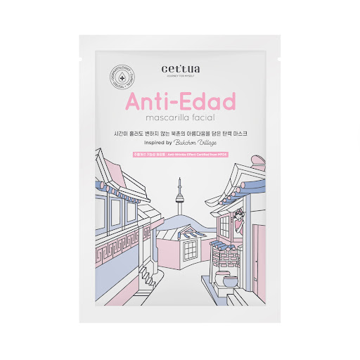 Mascarilla Facial Cettua   Anti Edad pack x und