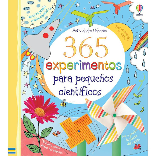 365 Experimentos Para Pequeños Científicos (T.D) Usborne Libro x 1.0 365 EXPERIMENTOS PARA PEQUEÑOS CIENTIFICOS (T.D)  Un libro muy estimulante, lleno de experimentos sencillos y apasionantes, con el que podrás hacer un nuevo descubrimiento científico cada día del año.