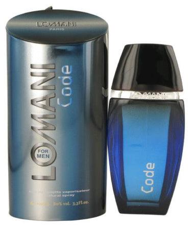 Perfume Lomani Code men edt 100ml Lomani EDT x 1 Lomani Code For Men EDP 100ml Spray es una fragancia masculina de tipo oriental fougere. Fue lanzada en 2007 por la marca Lomani. Esta fragancia comienza con notas cítricas y afrutadas que son refresc